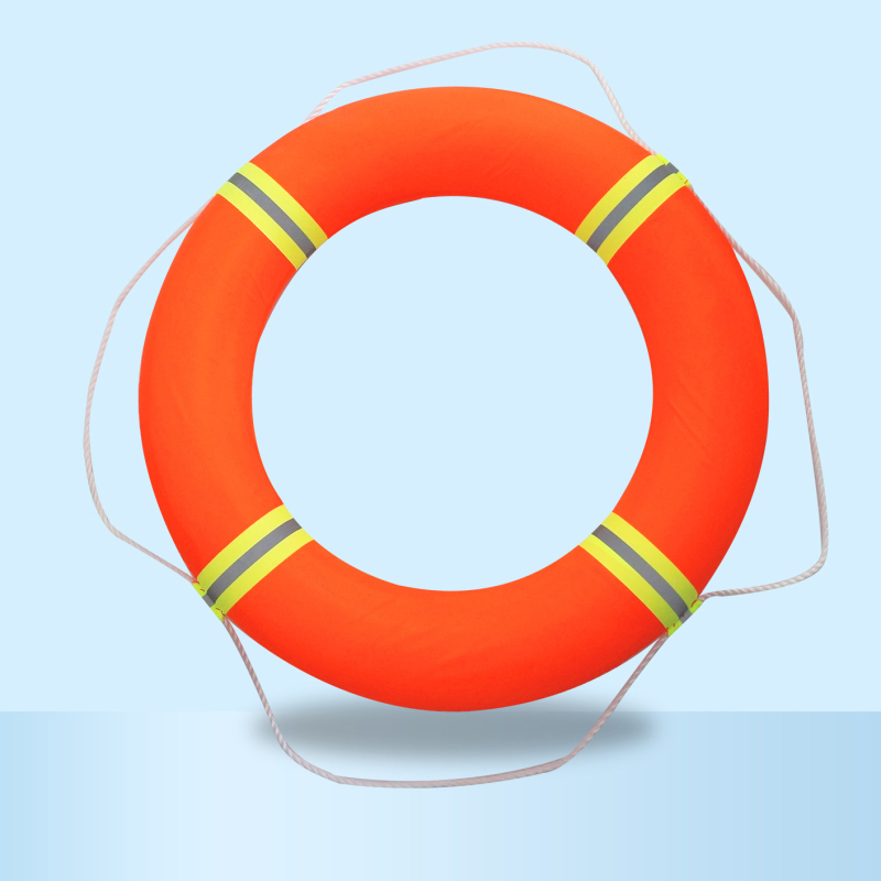 Profesionalni morski spašavajući prsten za odrasle, debeli čvrsti plastični prsten, 2,5 kg