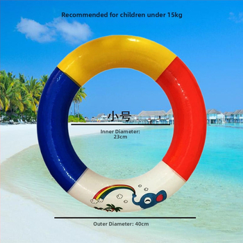 Plivački prsten za odrasle od čvrstog pjenu materijala, ekološki PVC, debljina PVC: vidi Detalje mm, podlaktni/trening prsten