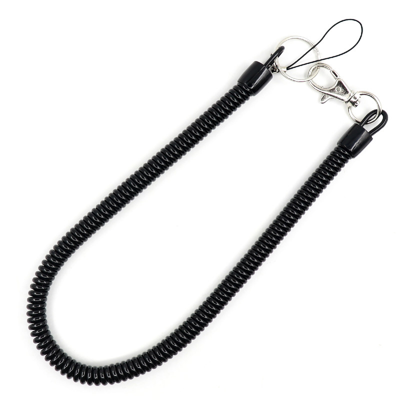 Telefono raktų pakabukas su elastiniu virve, prieš netekimą, kūrybinis unisex dizainas, plastmasos medžiaga, japonų-korejiečių stilius