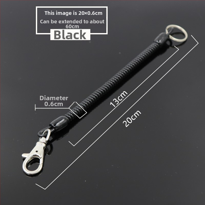 Telefono raktų pakabukas su elastiniu virve, prieš netekimą, kūrybinis unisex dizainas, plastmasos medžiaga, japonų-korejiečių stilius