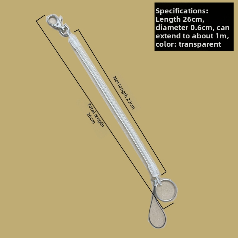 Telefono raktų pakabukas su elastiniu virve, prieš netekimą, kūrybinis unisex dizainas, plastmasos medžiaga, japonų-korejiečių stilius