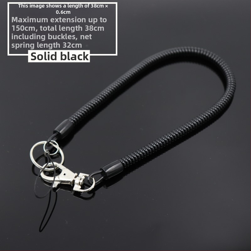 Telefono raktų pakabukas su elastiniu virve, prieš netekimą, kūrybinis unisex dizainas, plastmasos medžiaga, japonų-korejiečių stilius