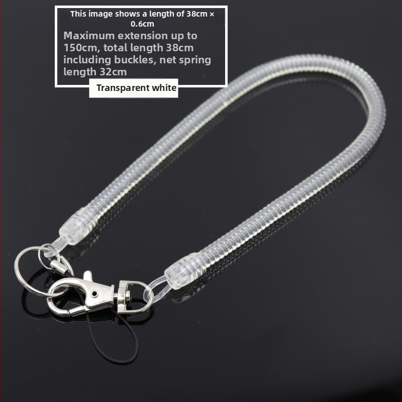 Telefono raktų pakabukas su elastiniu virve, prieš netekimą, kūrybinis unisex dizainas, plastmasos medžiaga, japonų-korejiečių stilius