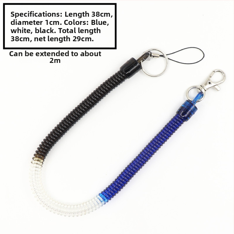 Telefono raktų pakabukas su elastiniu virve, prieš netekimą, kūrybinis unisex dizainas, plastmasos medžiaga, japonų-korejiečių stilius