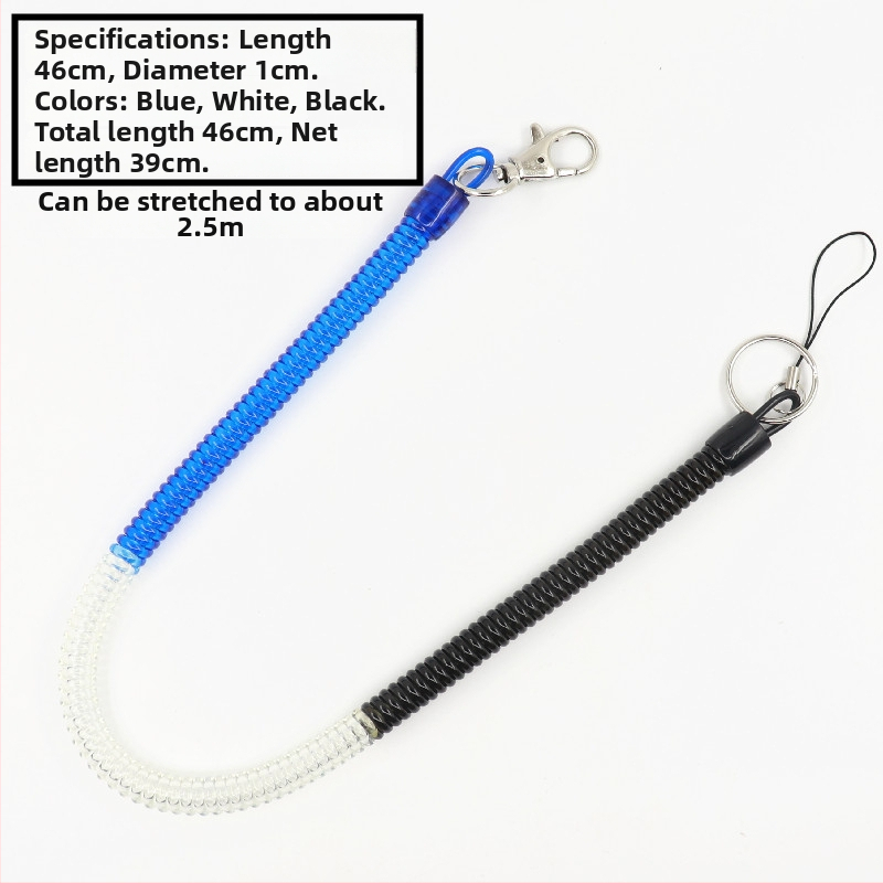 Telefono raktų pakabukas su elastiniu virve, prieš netekimą, kūrybinis unisex dizainas, plastmasos medžiaga, japonų-korejiečių stilius