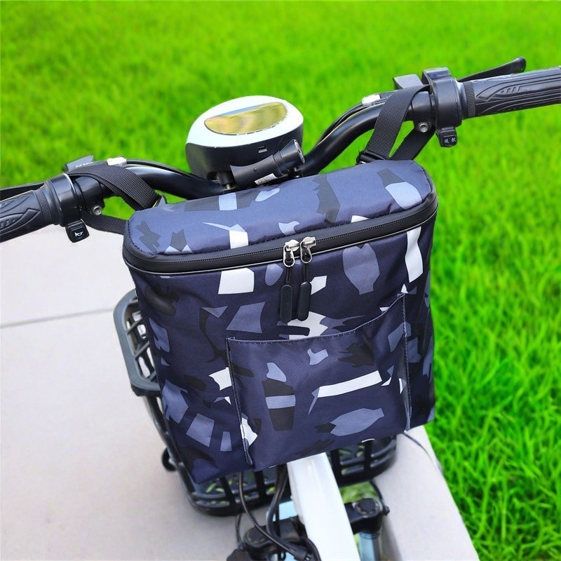 Μπροστινά τοποθετούμενο σακίδιο αποθήκευσης για ηλεκτρικά οχήματα, καθολική με μεγάλη χωρητικότητα για αποθήκευση φορτιστή και θήκη τηλεφώνου