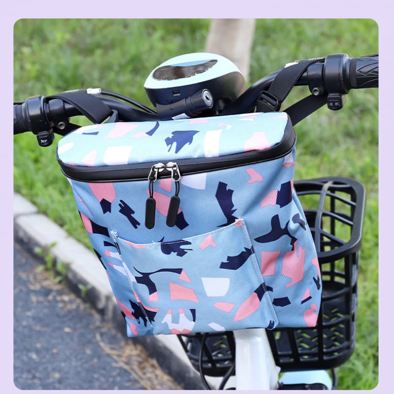 Μπροστινά τοποθετούμενο σακίδιο αποθήκευσης για ηλεκτρικά οχήματα, καθολική με μεγάλη χωρητικότητα για αποθήκευση φορτιστή και θήκη τηλεφώνου