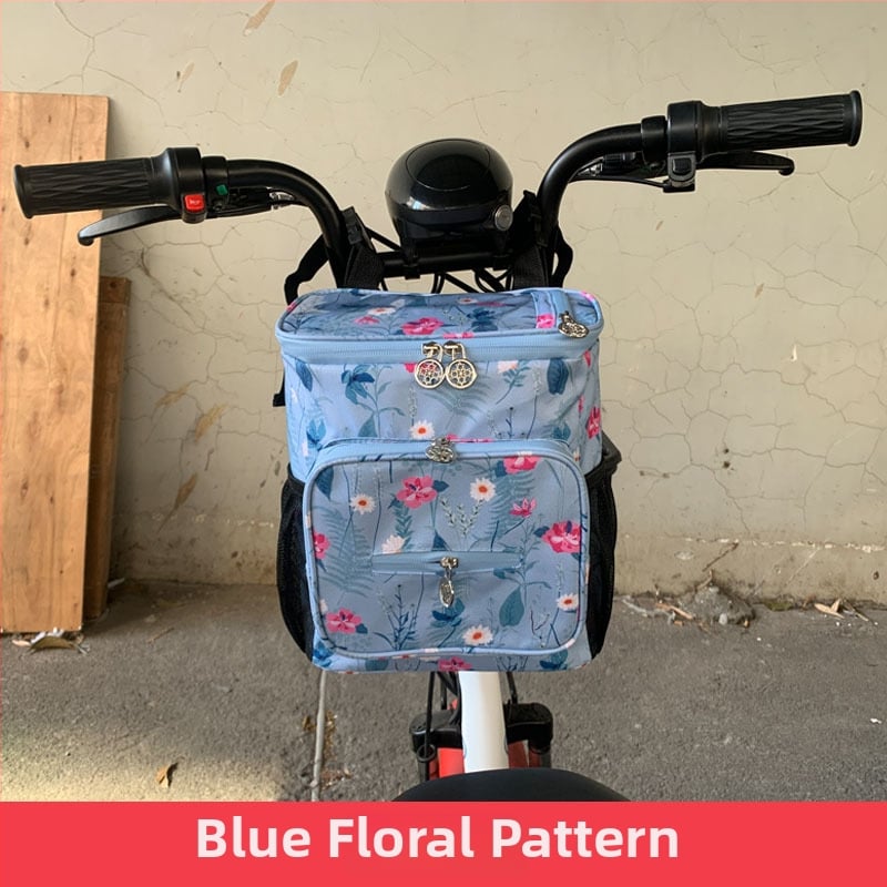 Τσάντα ποδηλάτου - μπροστινή αδιάβροχη κρεμαστή τσάντα, 5 L, μοντέλο A308, Oxford ύφασμα