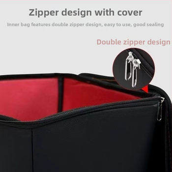 Θήκη εσωτερικού καλαθιού ποδηλάτου – Αδιάβροχη, από συνθετικό δέρμα, εσωτερική αποθήκευση για μπροστινά и πίσω καλάθια