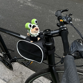 Τσάντα πάνω από τον σωλήνα ποδηλάτου, μοντέλο Honey Dog, με επένδυση, χωρητικότητα 1