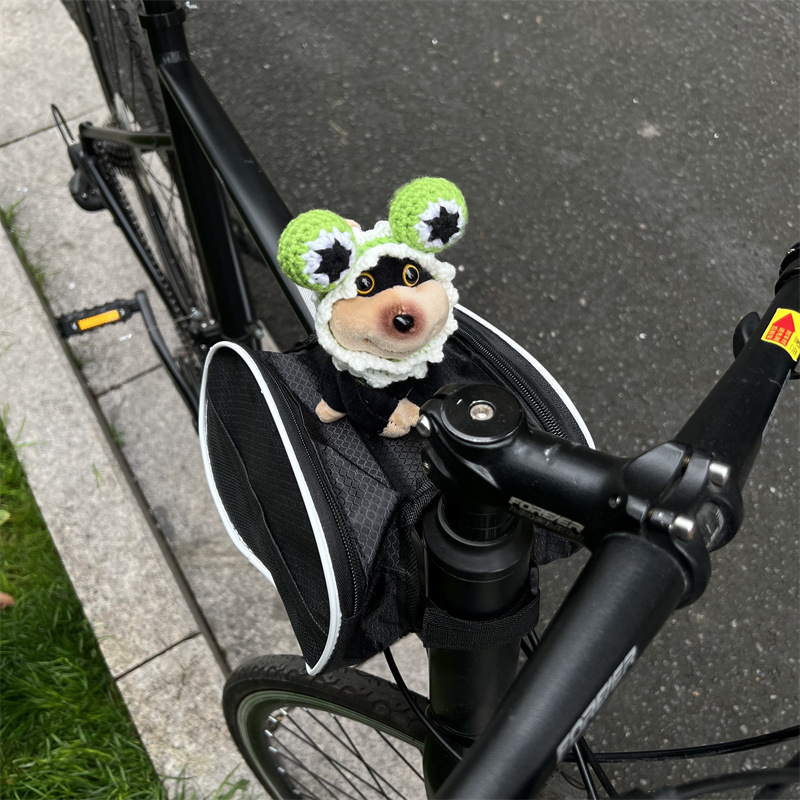 Τσάντα πάνω από τον σωλήνα ποδηλάτου, μοντέλο Honey Dog, με επένδυση, χωρητικότητα 1