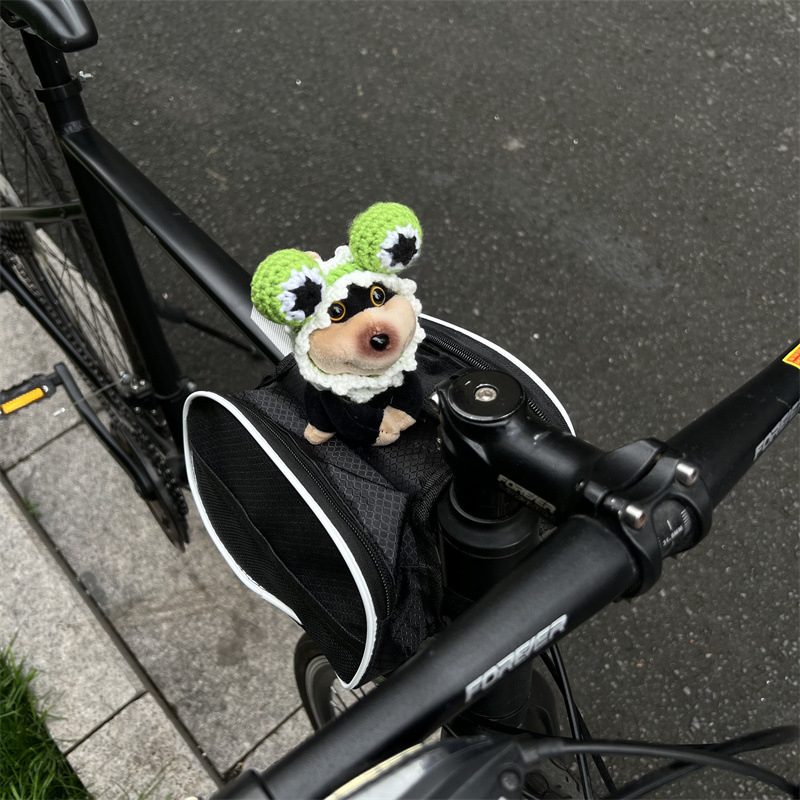 Τσάντα πάνω από τον σωλήνα ποδηλάτου, μοντέλο Honey Dog, με επένδυση, χωρητικότητα 1