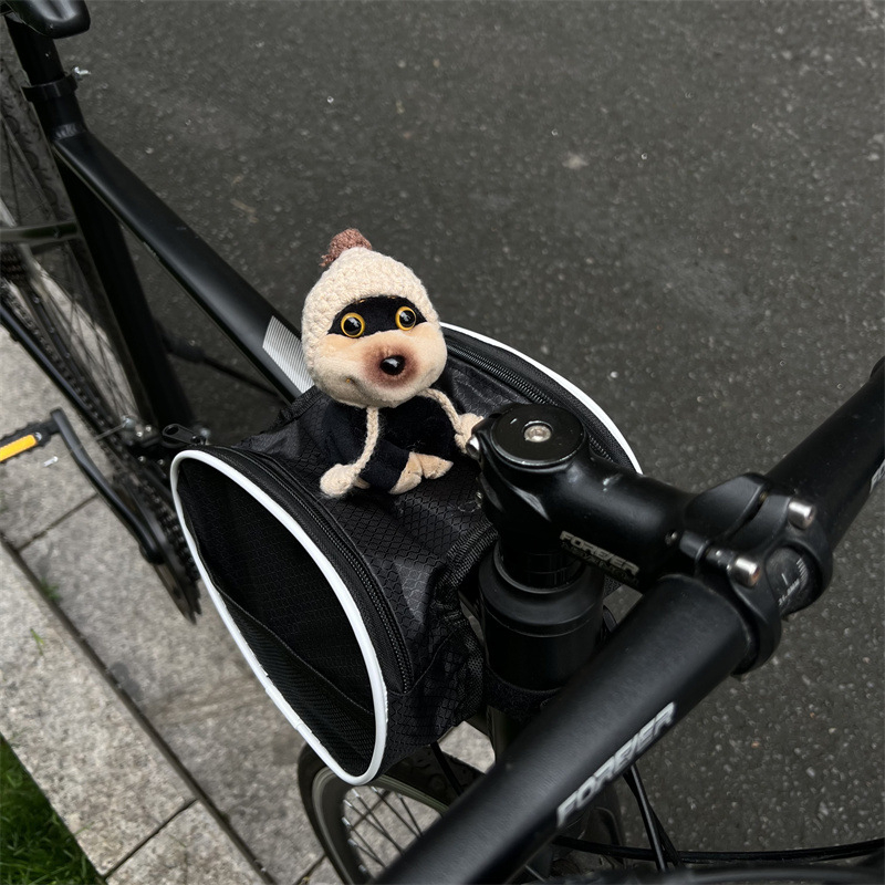 Τσάντα πάνω από τον σωλήνα ποδηλάτου, μοντέλο Honey Dog, με επένδυση, χωρητικότητα 1