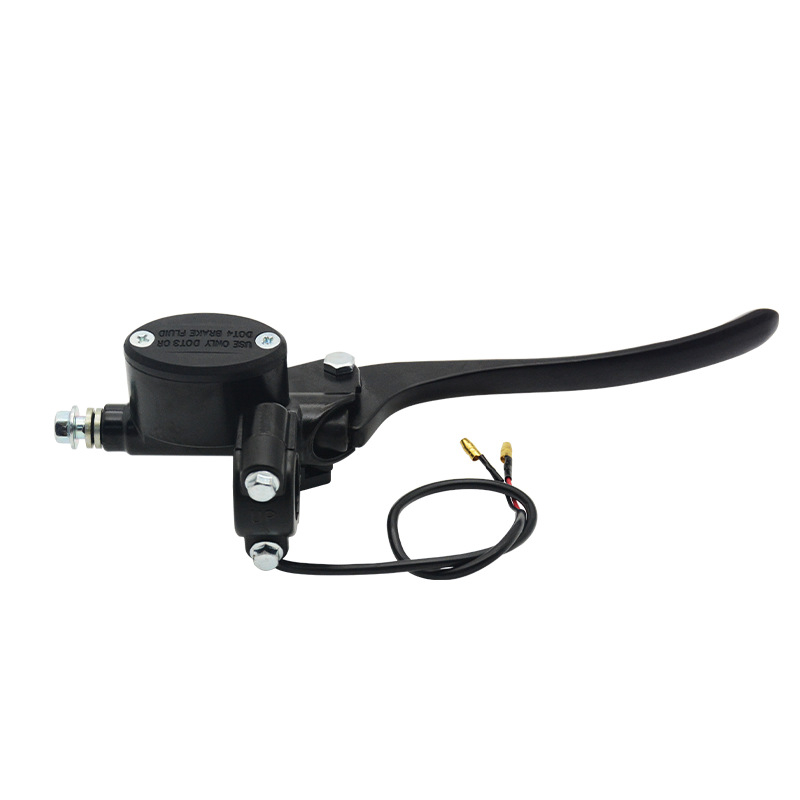 Augšējā bremžu šķidruma sūknis disku bremzēm, alumīnija korpuss, Ø22 mm diametrs, Mojielong, piemērots priekšējai un aizmugurējai bremzei