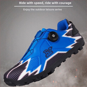 Vīriešu kalnu velosipēdu kurpes ar stingru zoli — profesionālas velosipēdu kurpes