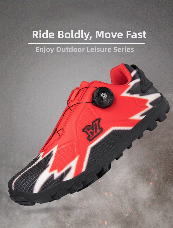 Vīriešu kalnu velosipēdu kurpes ar stingru zoli — profesionālas velosipēdu kurpes