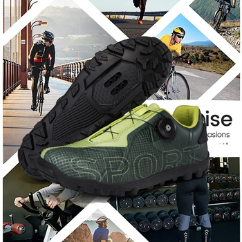 Kalnu velosipēdu kurpes - neslīdošas, profesionāla apmācība, daudzfunkcionālas riteņbraukšanai, pārgājieniem un ceļojumiem