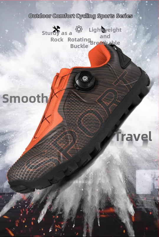 Kalnu velosipēdu kurpes - neslīdošas, profesionāla apmācība, daudzfunkcionālas riteņbraukšanai, pārgājieniem un ceļojumiem