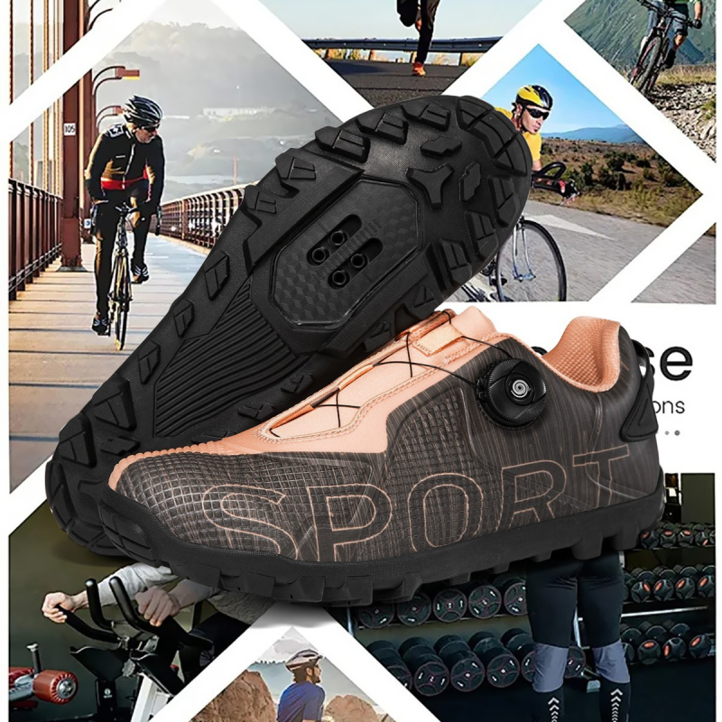 Kalnu velosipēdu kurpes - neslīdošas, profesionāla apmācība, daudzfunkcionālas riteņbraukšanai, pārgājieniem un ceļojumiem