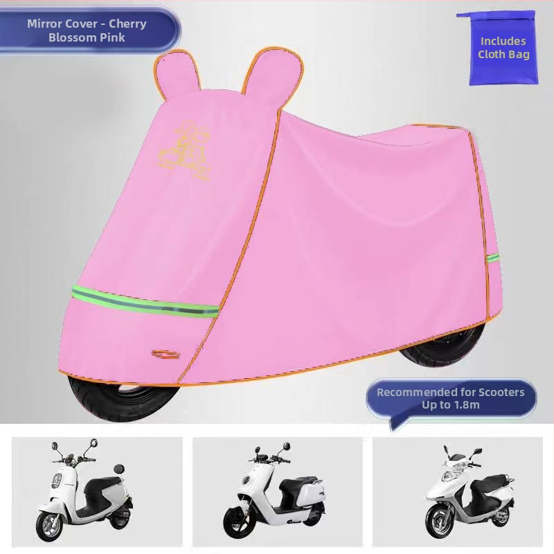 Oxford pārsegs elektriskajiem velosipēdiem un motocikliem — uzlabots, biezāks, divējāda izmantošana saulē un lietū, ūdensizturīgs, putekļu un smilšu izturīgs