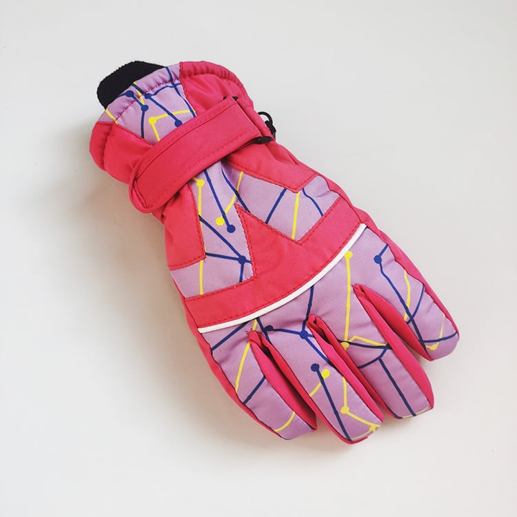 Dječje zimske rukavice za skijanje, najlon, Strong, zadržavaju toplinu