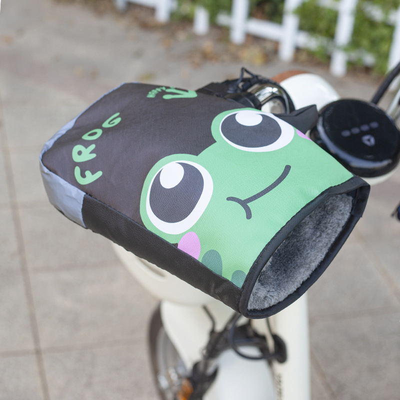 Elektromos motorkerékpár kormány téli kesztyűk (Bőr; Crown Enterprise; Felnőttek; Uniszex; Kerékpáros kesztyűk)