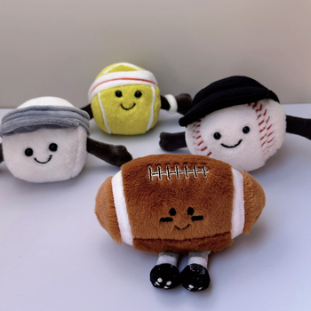 Sportski plišani lančić za ključeve – kristalno mek pliš, punjenje PP pamuk, Šifra proizvoda 11324, Podrijetlo Guangdong