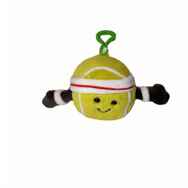 Sportski plišani lančić za ključeve – kristalno mek pliš, punjenje PP pamuk, Šifra proizvoda 11324, Podrijetlo Guangdong