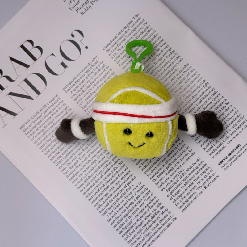 Sportski plišani lančić za ključeve – kristalno mek pliš, punjenje PP pamuk, Šifra proizvoda 11324, Podrijetlo Guangdong