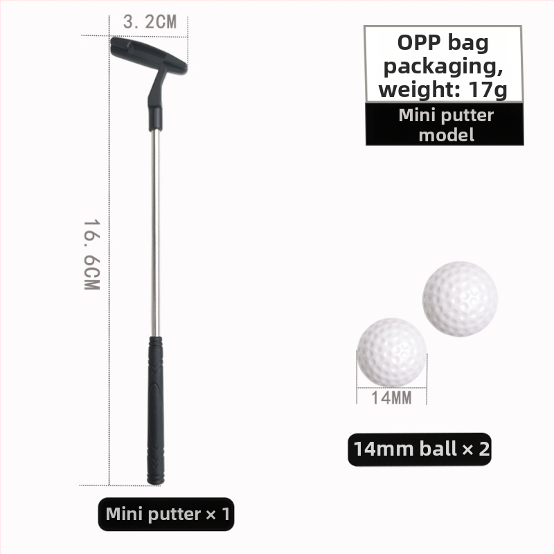 Golfa putters JOL | galva no cinka sakausējuma | stienis no nerūsējoša tērauda | svars 61 g