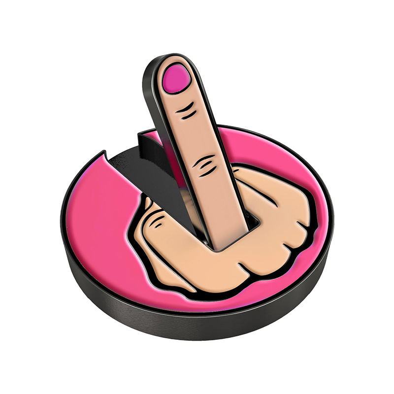 Klip za kapu golfa – markator lopte s magnetom, od čelika, s prstom srednjim