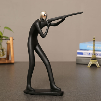 Master Gu figura od smole – minimalistički moderni kućni dekor za dnevni boravak i studijsku sobu