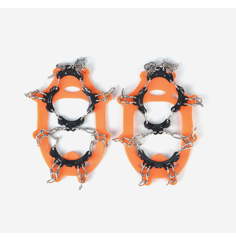 11-зъбни детски антихлъзгащи се калъфи за обувки със снежен нокът, неръждаема стомана, Mount Rock