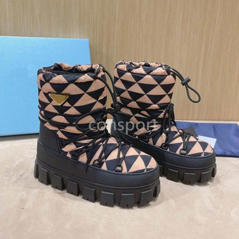 Visoke zimske čizme za snijeg, debeli potplat, topla podstava, vodootporne, protuklizne