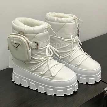 Visoke zimske čizme za snijeg, debeli potplat, topla podstava, vodootporne, protuklizne