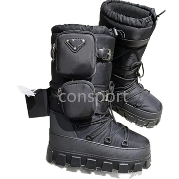 Visoke zimske čizme za snijeg, debeli potplat, topla podstava, vodootporne, protuklizne