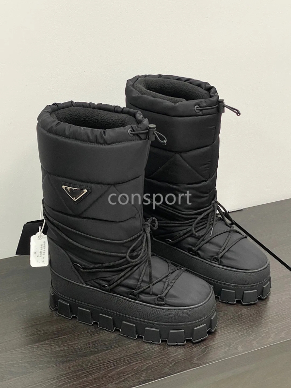 Visoke zimske čizme za snijeg, debeli potplat, topla podstava, vodootporne, protuklizne