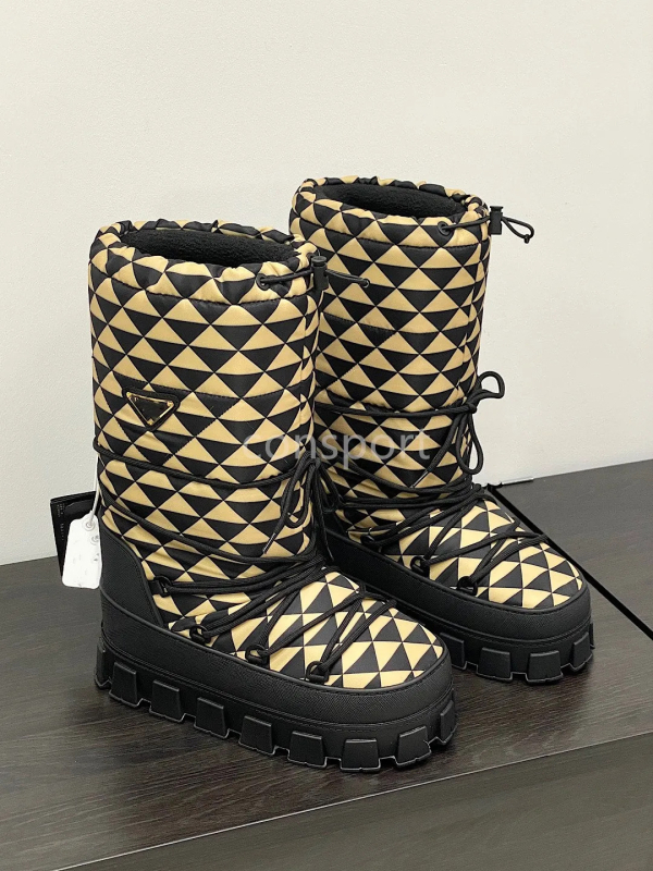 Visoke zimske čizme za snijeg, debeli potplat, topla podstava, vodootporne, protuklizne