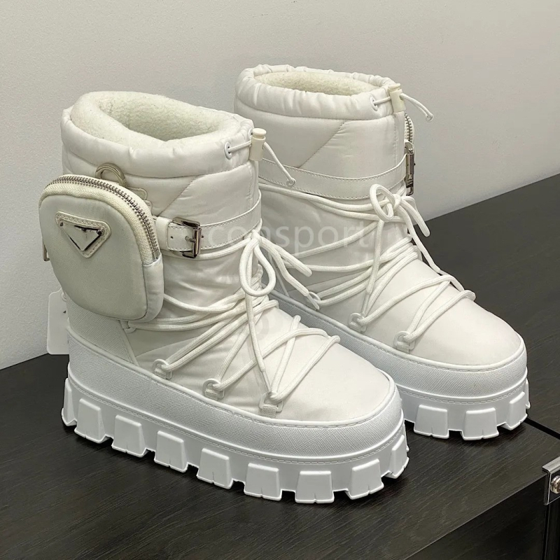 Visoke zimske čizme za snijeg, debeli potplat, topla podstava, vodootporne, protuklizne