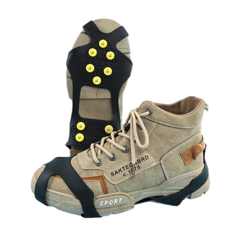 Neslidūs batų įdėklai su 10 dantų - TPE medžiaga, 100 vnt dėžutėje, kilmė Dongguan