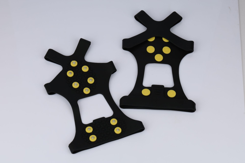 Neslidūs batų įdėklai su 10 dantų - TPE medžiaga, 100 vnt dėžutėje, kilmė Dongguan