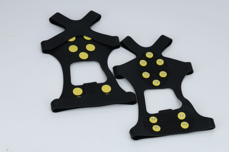 Neslidūs batų įdėklai su 10 dantų - TPE medžiaga, 100 vnt dėžutėje, kilmė Dongguan