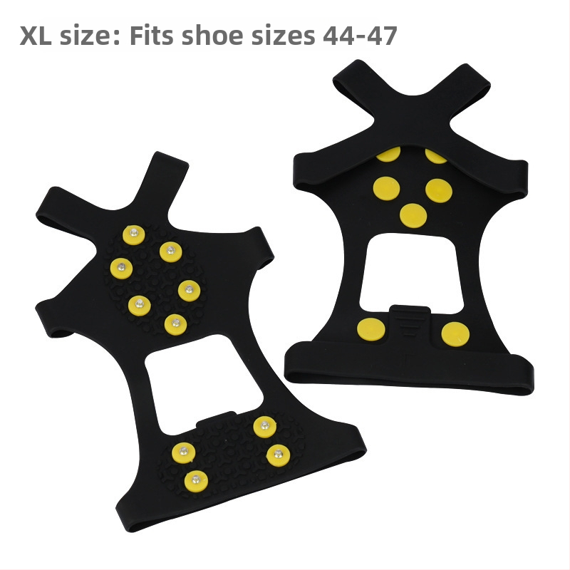Neslidūs batų įdėklai su 10 dantų - TPE medžiaga, 100 vnt dėžutėje, kilmė Dongguan