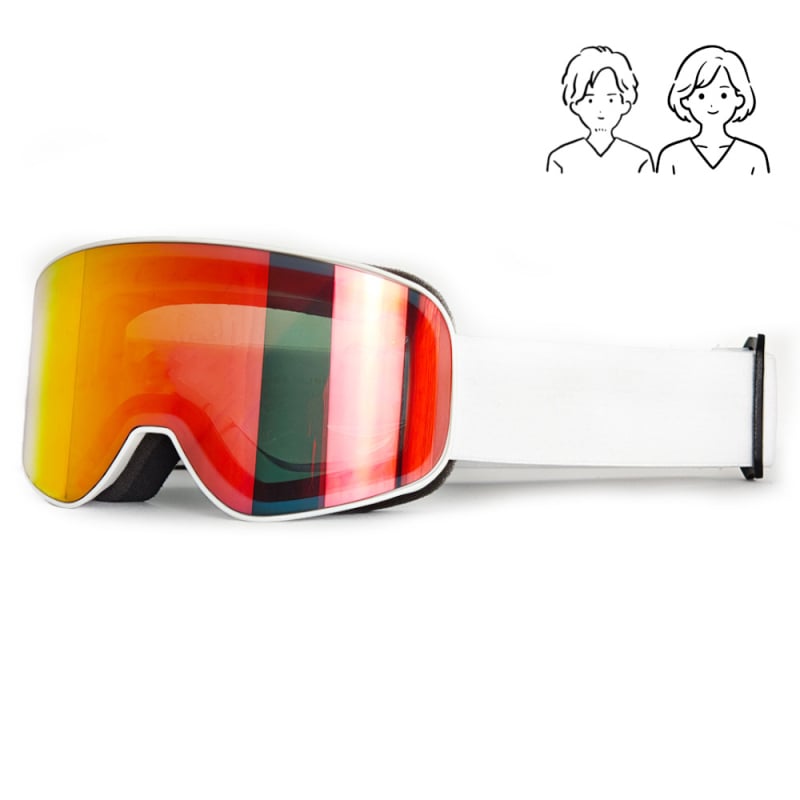 Skijaške naočale s dvostrukim slojem protiv magljenja, otporne na vjetar, zaštita očiju, TPU materijal, za odrasle