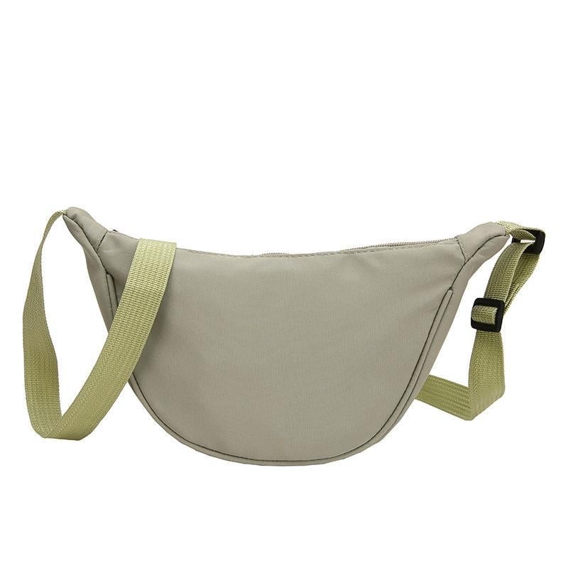 Ženska crossbody torbica od pletenog materijala, mala kvadratna torba, vodoravni oblik, zatvarač, poliester podstava