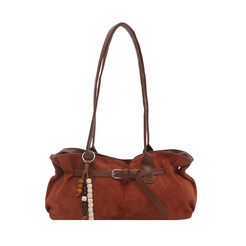 Yicai Socialite PU bucket bag za poslovno putovanje, horizontalni kvadratni oblik, zip