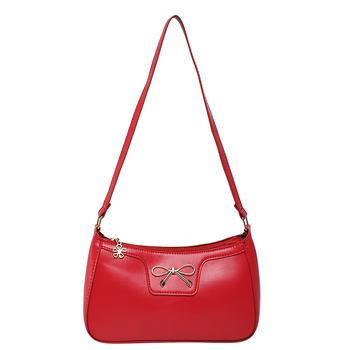 PU plecu soma ar rāvējslēdzēju, horizontāla kvadrāta forma, pilsētas minimālisms, poliestera iekšējā odere, viena pleca siksna, baguette stila sieviešu soma, pavasaris 2025