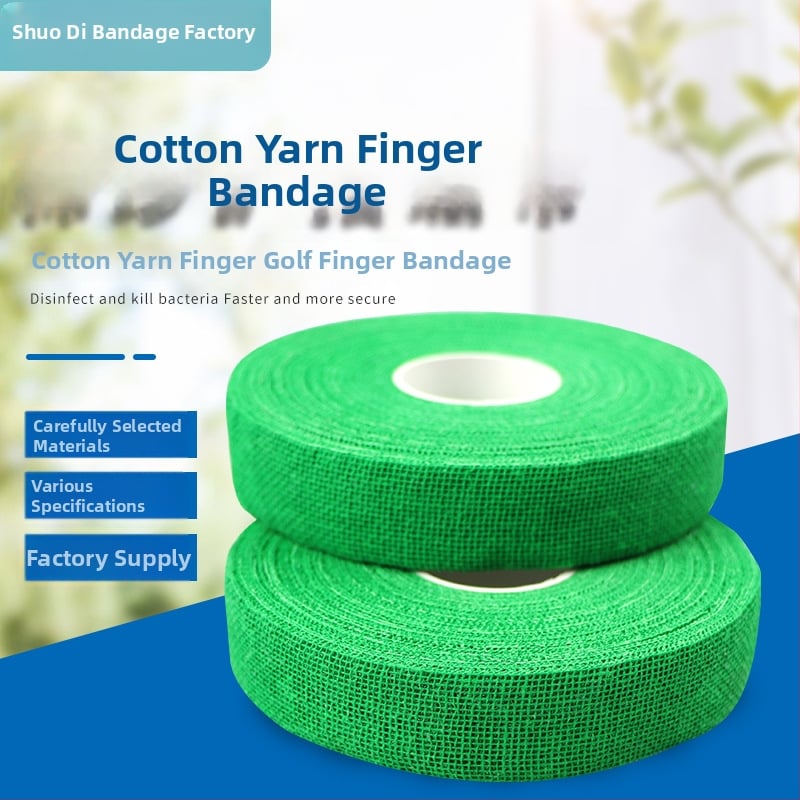 Pamukasta zaštitna banda za prst za golf – marka Qinghong; materijal: pamuk; sport: golf; kategorija: kombinirana sportska zaštita; pakiranje: 576 kom.