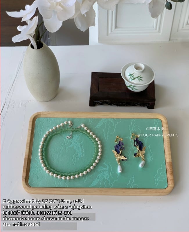 Koka rotaslietu demonstrēšanas plate, viengabala modelis, ciets koks, antīkais stils, saliekamā konstrukcija, vasaras 2024 izlaidums