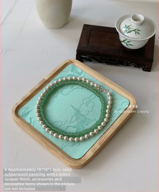 Koka rotaslietu demonstrēšanas plate, viengabala modelis, ciets koks, antīkais stils, saliekamā konstrukcija, vasaras 2024 izlaidums